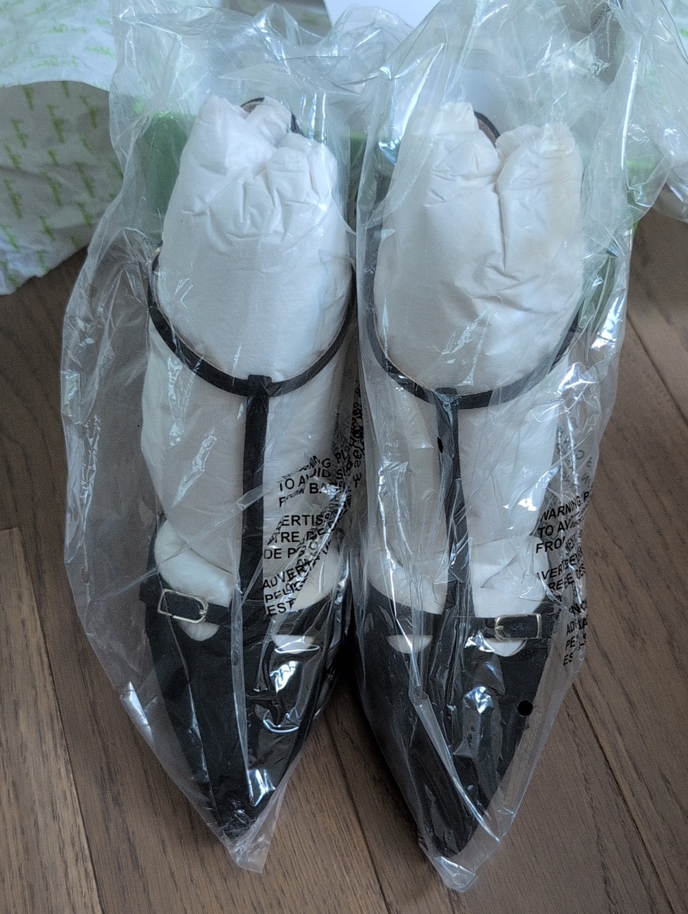 Sam Edelman Black T-Strap Pointed Toe Dress Shoes